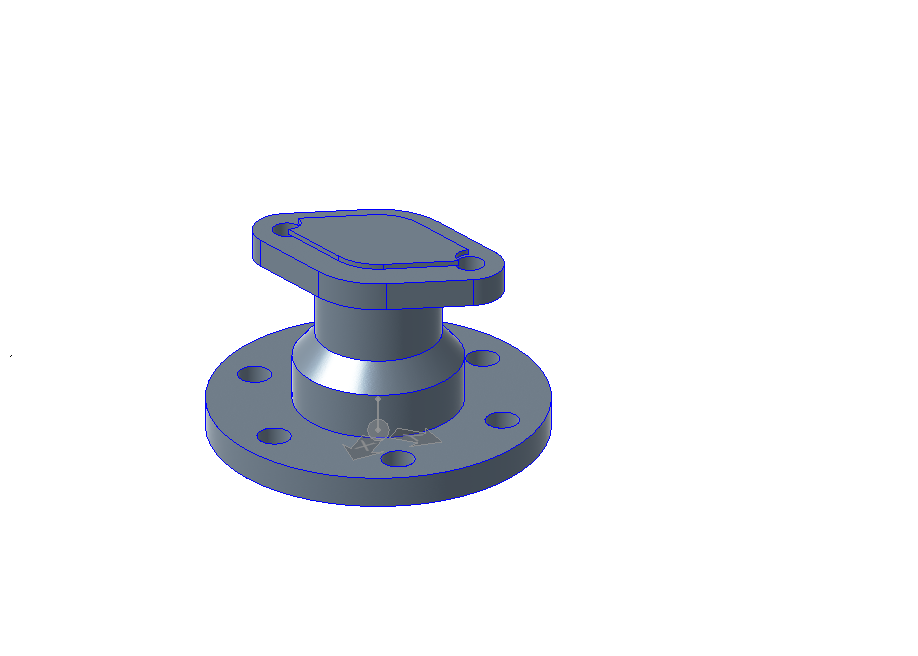 3D Model Flansch
